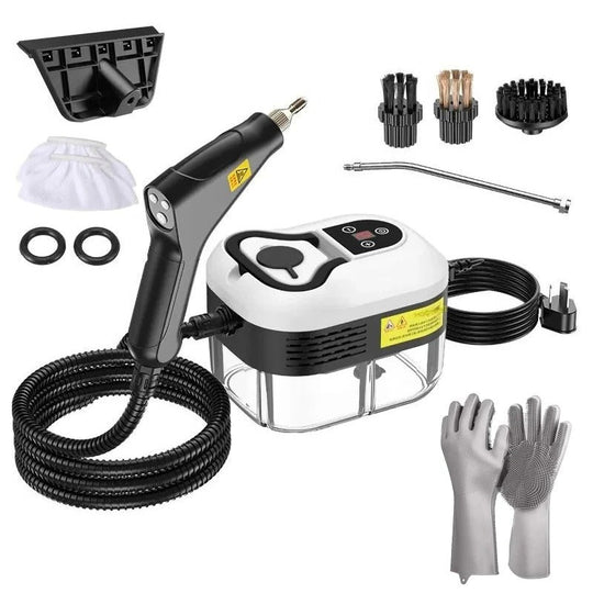 SteamMax | 2500W Hochdruck-Dampfreiniger mit Handschuhen