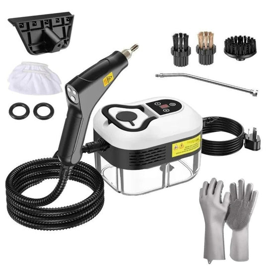 SteamForce | 2500W Hochdruck-Dampfreiniger mit Handschuhen