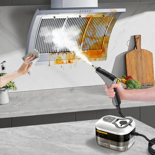 SteamForce | 2500W Hochdruck-Dampfreiniger mit Handschuhen