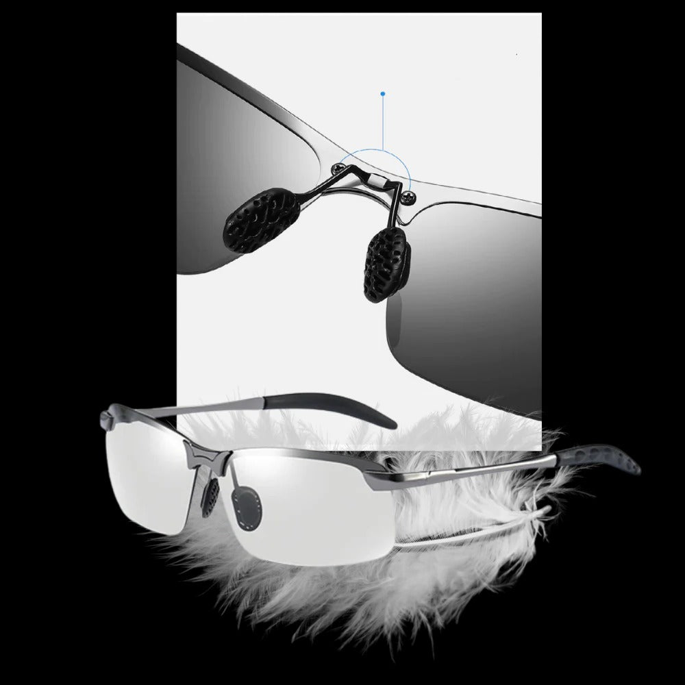 ShadeShift | Photochrome UV-Sonnenbrille für Männer