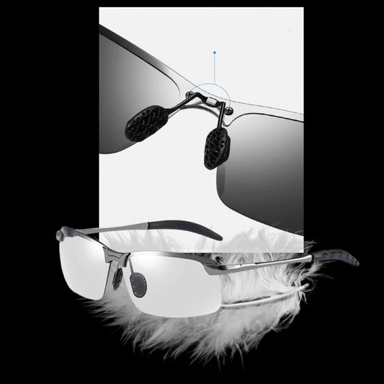 ShadeShift | Photochrome UV-Sonnenbrille für Männer