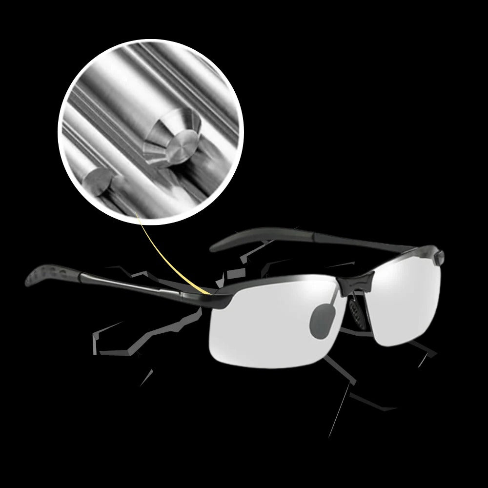 ShadeShift | Photochrome UV-Sonnenbrille für Männer
