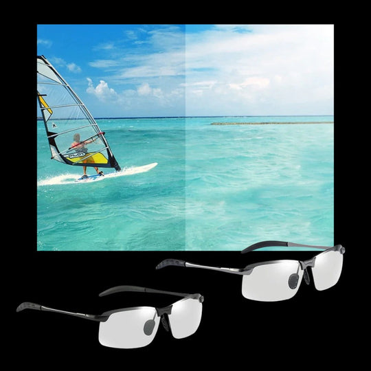 ShadeShift | Photochrome UV-Sonnenbrille für Männer