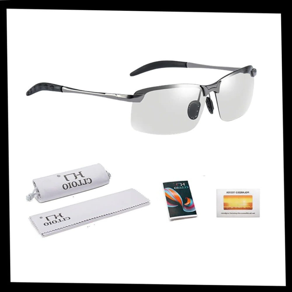 ShadeShift | Photochrome UV-Sonnenbrille für Männer