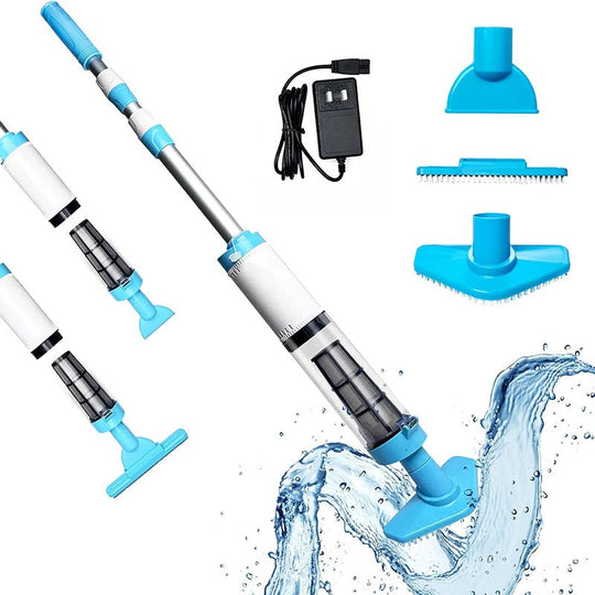 AquaSweep | 3 in 1 kabelloser, wiederaufladbarer Poolstaubsauger