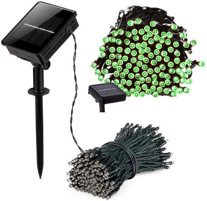 LumiTwine | 17-Meter-Lichterkette mit 100 LED-Solarbetriebene Feenlichter