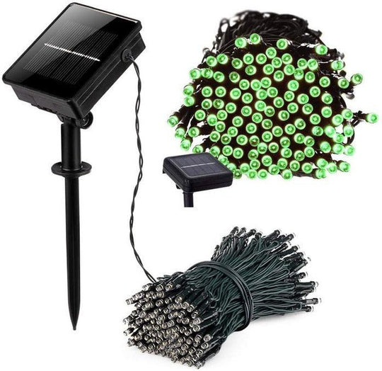 LumiTwine | 17-Meter-Lichterkette mit 100 LED-Solarbetriebene Feenlichter