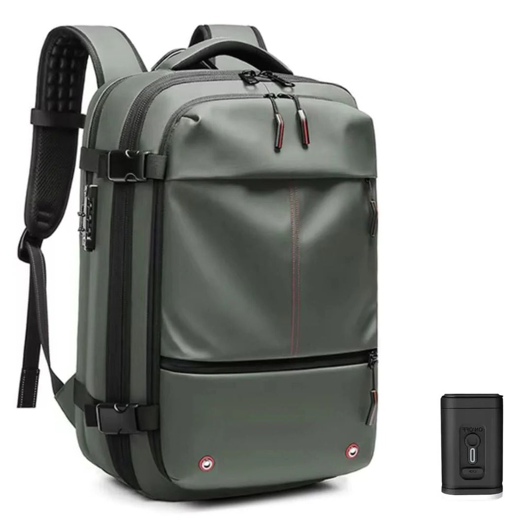 PackForm | Strukturierter 60L Kompressions-Rucksack für Reisen & Alltag