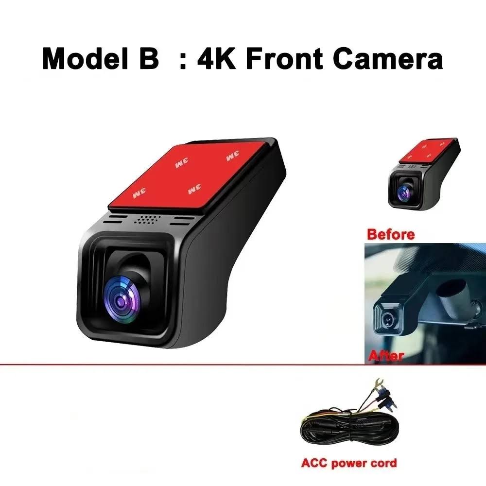 DriveMax | 4K Wi‑Fi Dashcam mit GPS + Doppel‑Kamera