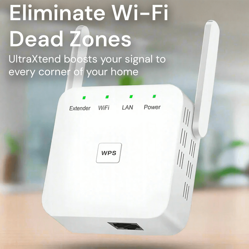 SignalMax | WiFi-Booster – Signalverstärker für Abdeckung im ganzen Haus