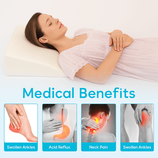 RestAngle | Orthopädisches Keilkissen – Reflux- & Genesungslinderung