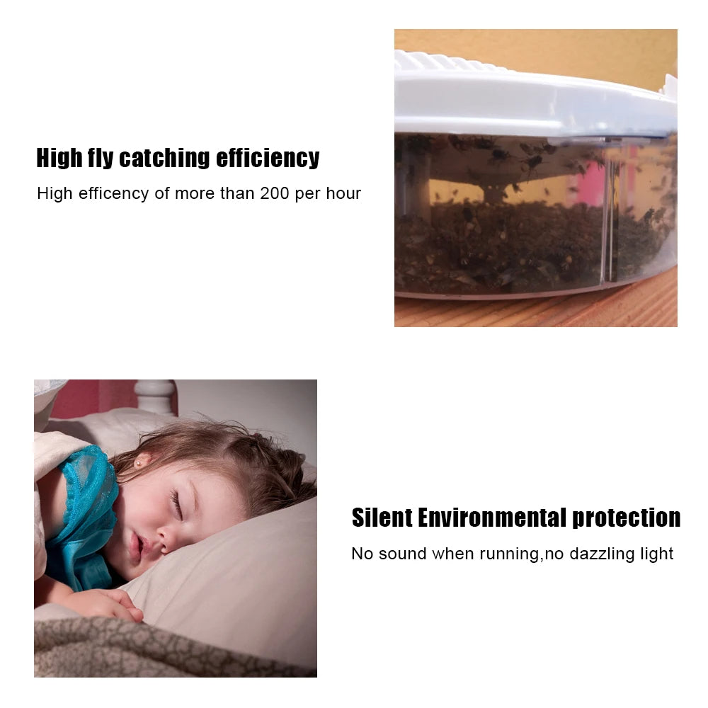 InsectAway | Elektrischer Fliegenfalle Silent USB-gestützt und Automatisch Decorique.de