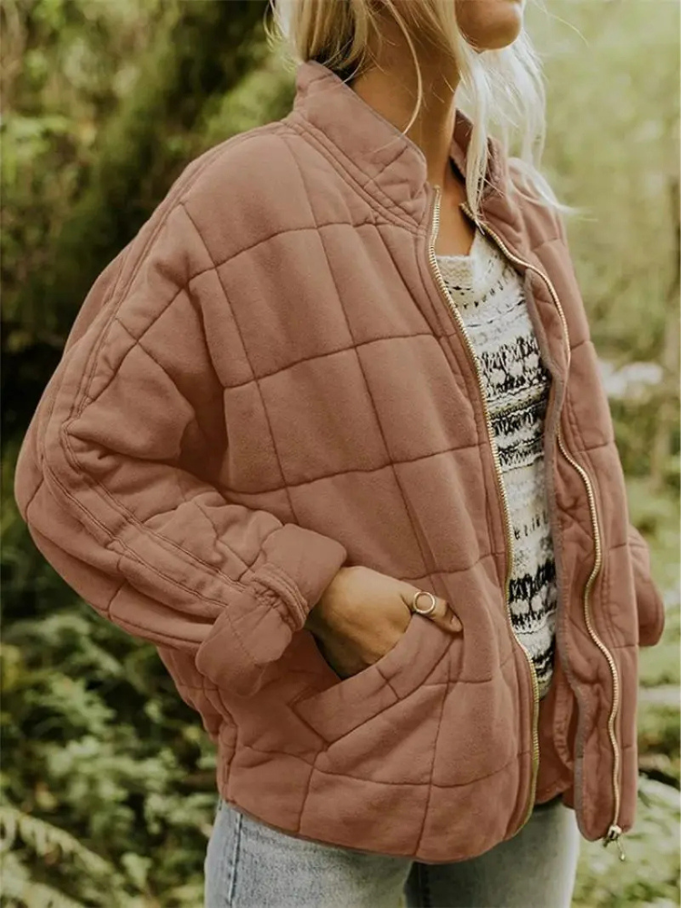 Ira | Stilvolle Übergangsjacke | Damen Braun Decorique.de