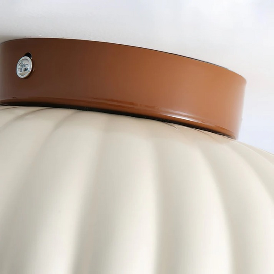 IronBloom | Flur-Deckenleuchte – Knospenförmiger Glasschirm Decorique.de