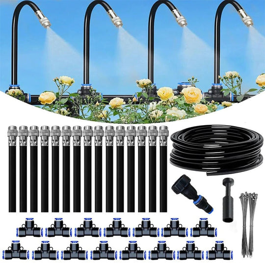 IrrigaFlow | Tropfbewässerungssystem mit 360 Grad flexibler Schlauch Decorique.de