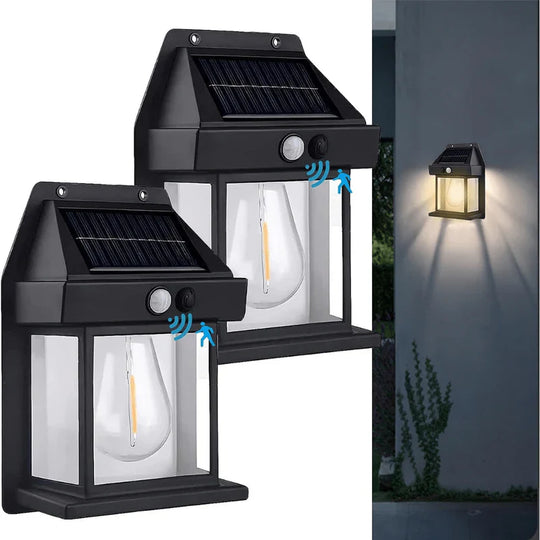 SunLume | Moderne & Luxuriöse Solar-Wandleuchte