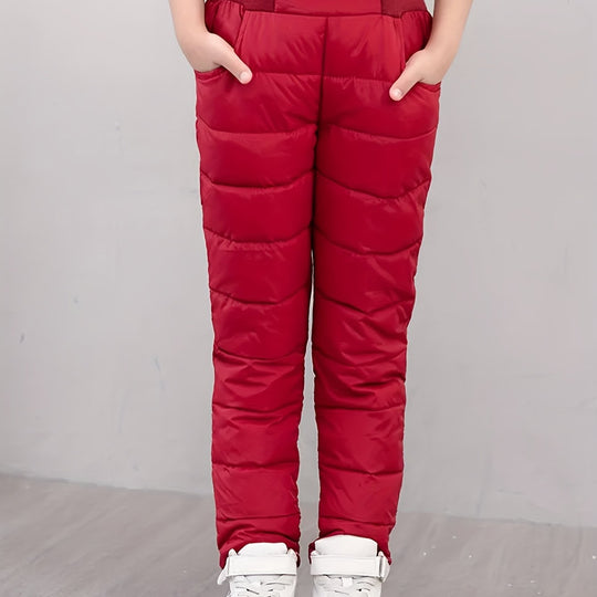 Jary | Kinder Skihose – Warm & Elastisch für Winter & Ski Burgundisch Decorique.de