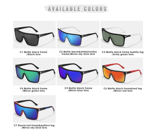 Jeff | Polarisierte Elastische Herren Sonnenbrille Decorique.de