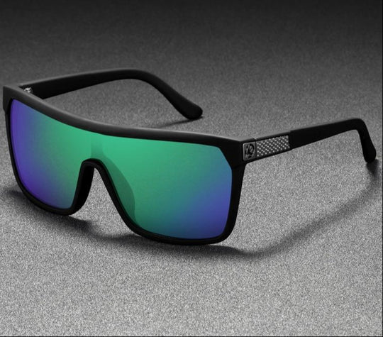 Jeff | Polarisierte Elastische Herren Sonnenbrille Grün Decorique.de