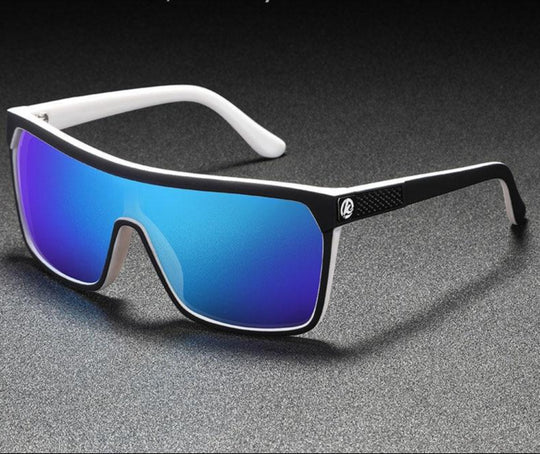 Jeff | Polarisierte Elastische Herren Sonnenbrille Weiß Decorique.de