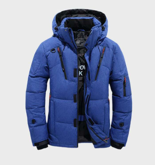 Jerry | Herren Parka – Wärmender Schutz für kalte Wintertage Blau Decorique.de