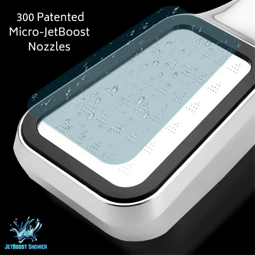 JetBoost | Wassersparender Hochdruck-Duschkopf Decorique.de
