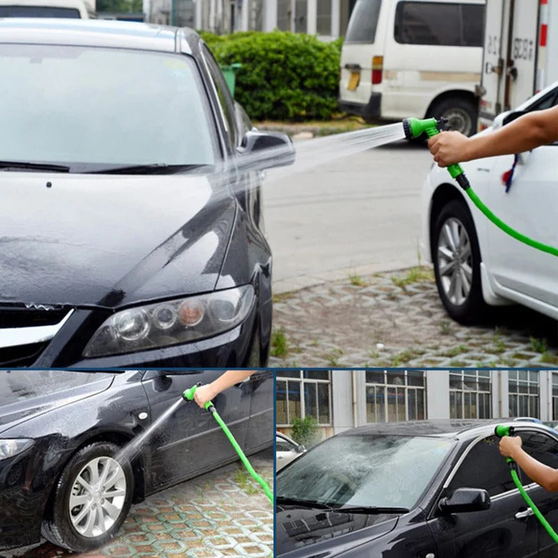 JetFlex | Leichter Schlauch mit Multifunktionsdüse & Teleskopgriff Decorique.de