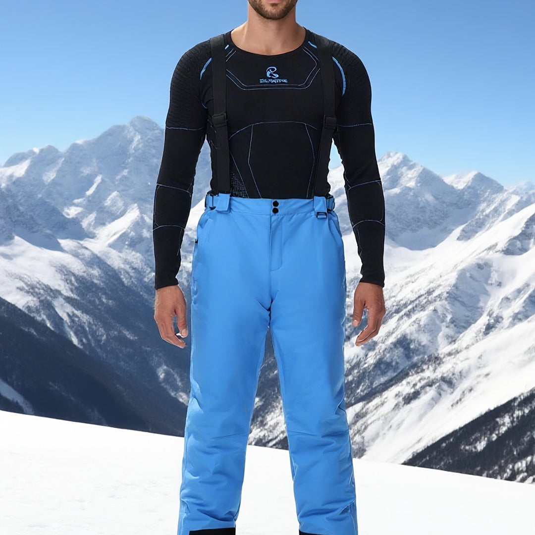 Johann | Thermo Skihose – Wetterfester Winterschutz Lebendiges Blau Decorique.de