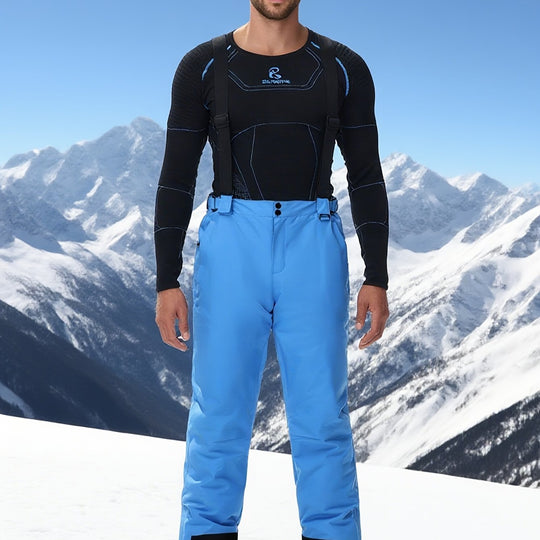 Johann | Thermo Skihose – Wetterfester Winterschutz Lebendiges Blau Decorique.de