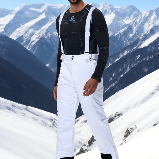 Johann | Thermo Skihose – Wetterfester Winterschutz Weiß Decorique.de
