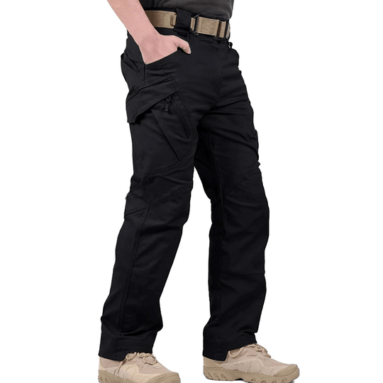 Jomar | Herren Taktische Cargohose – Robust & Bequem Schwarz Decorique.de