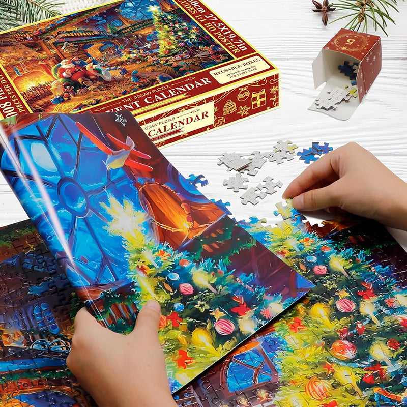 JoyPiece | Kreativer Puzzle-Adventskalender 2024 Decorique.de