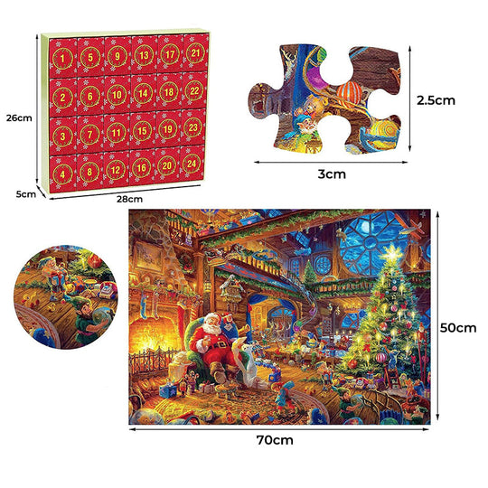 JoyPiece | Kreativer Puzzle-Adventskalender 2024 Decorique.de
