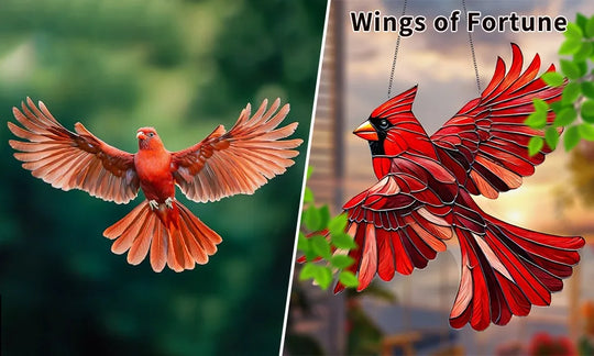 JoyWings | Kolorierter Fensterhänger mit Kolibri-Sonnenfänger Decorique.de