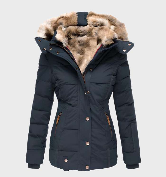 Kathryn | Damen Winterjacke – Wärme & Stil vereint Blau Decorique.de
