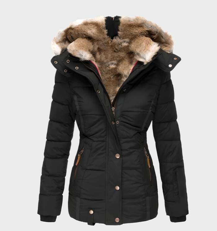 Kathryn | Damen Winterjacke – Wärme & Stil vereint Schwarz Decorique.de