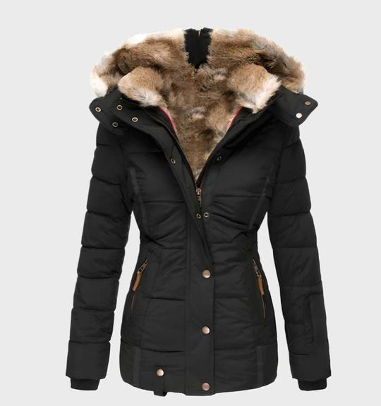 Kathryn | Damen Winterjacke – Wärme & Stil vereint Schwarz Decorique.de