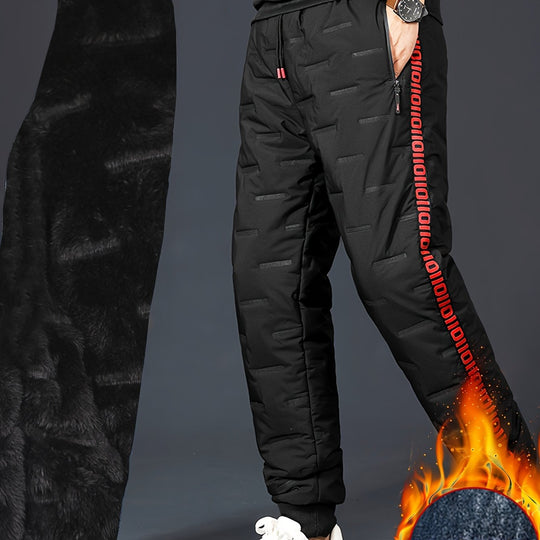 Kean | Herren Thermohose – Warm & Für Extreme Kälte Schwarz Decorique.de