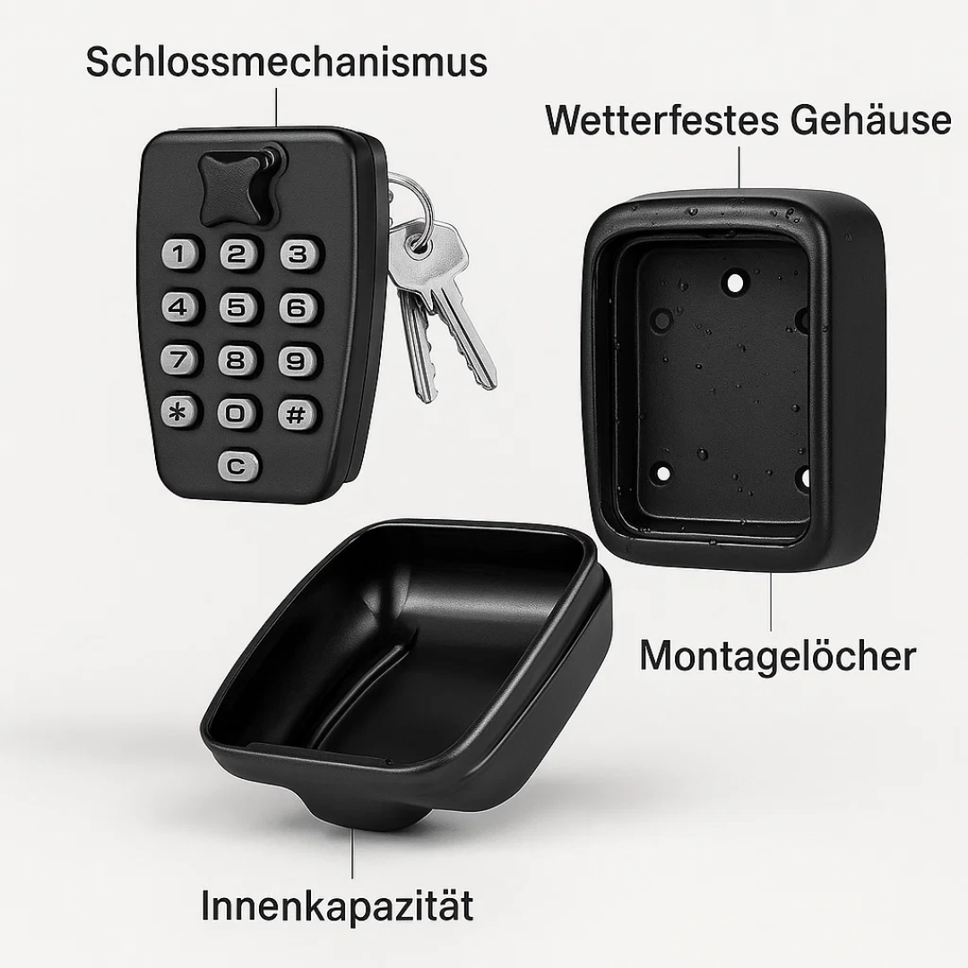 KeyGuard | Outdoor-Schlüsselsafe Schlüsselbox Decorique.de
