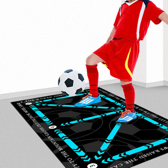 KickPad | Trainingsmatte für effektives Fußballtraining Blau Decorique.de