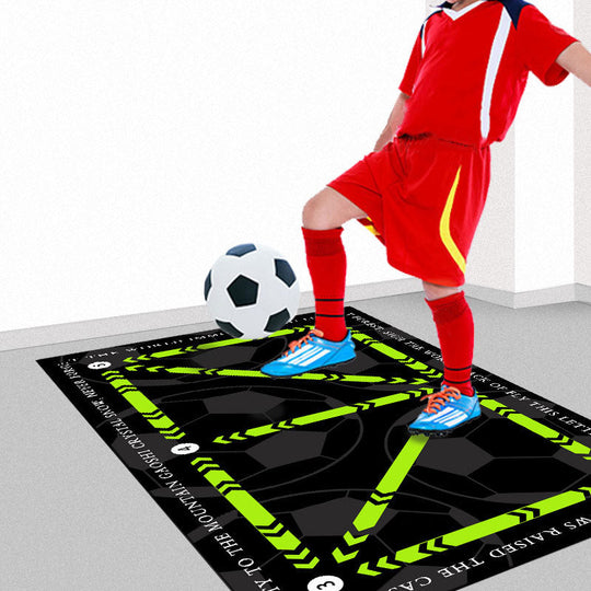 KickPad | Trainingsmatte für effektives Fußballtraining Grün Decorique.de