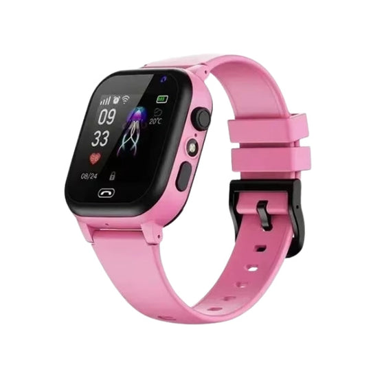 KidConnect | 4G GPS Smartwatch – Anrufe, Kamera & SOS für Kinder Rosa Decorique.de