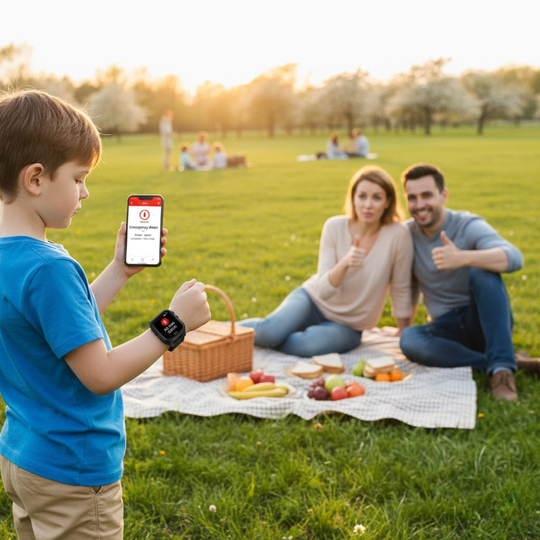 KidConnect | 4G GPS Smartwatch – Anrufe, Kamera & SOS für Kinder Decorique.de