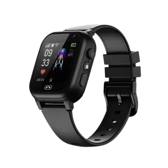 KidConnect | 4G GPS Smartwatch – Anrufe, Kamera & SOS für Kinder Schwarz Decorique.de