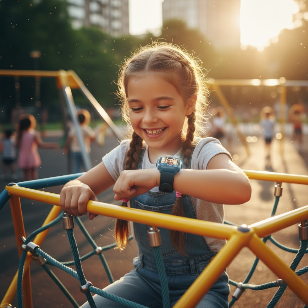 KidConnect | 4G GPS Smartwatch – Anrufe, Kamera & SOS für Kinder Decorique.de