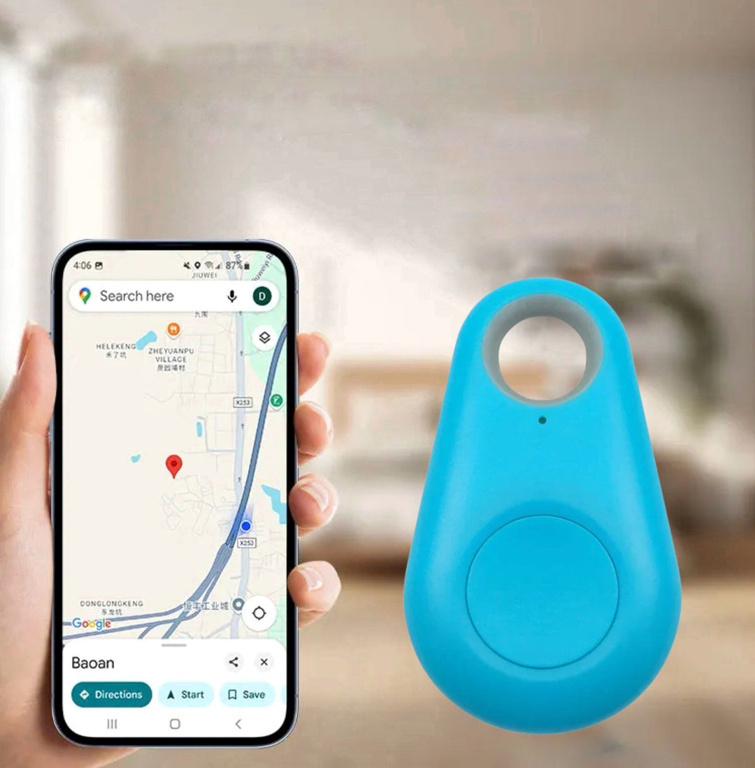 KidLocate | Mini GPS-Tracking-Gerät für Kinder mit Echtzeit-Ortung & SOS-Funktion Blau 1+1 Gratis Decorique.de