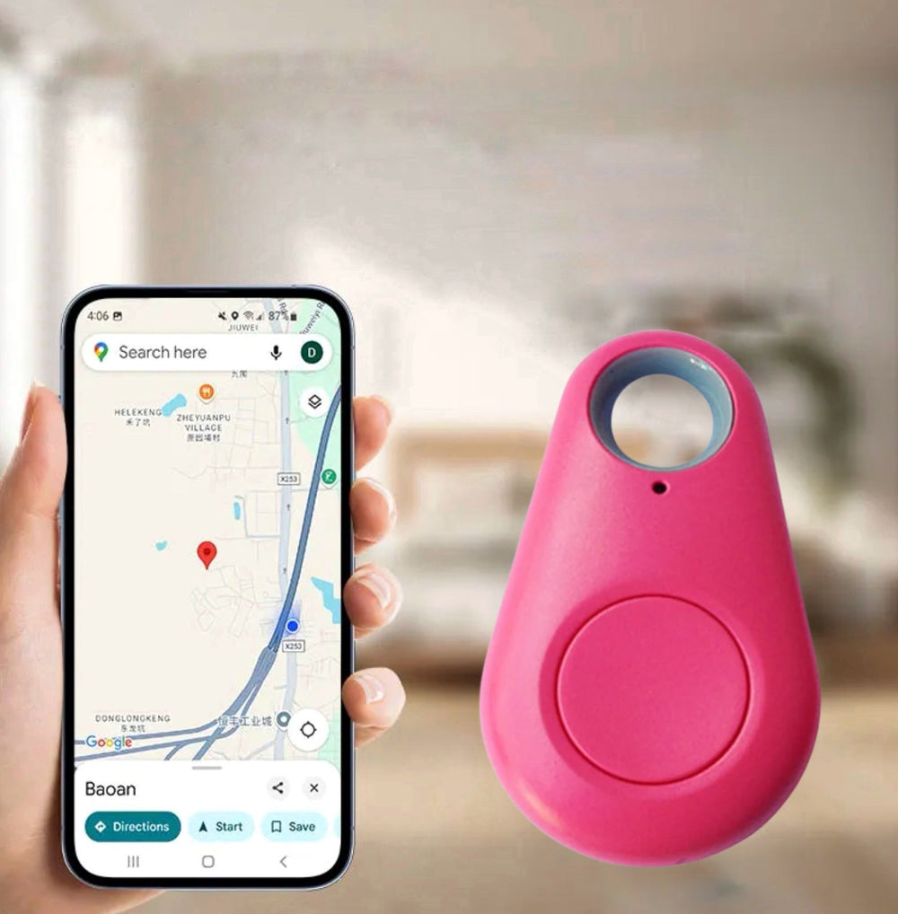 KidLocate | Mini GPS-Tracking-Gerät für Kinder mit Echtzeit-Ortung & SOS-Funktion Rosa 1+1 Gratis Decorique.de