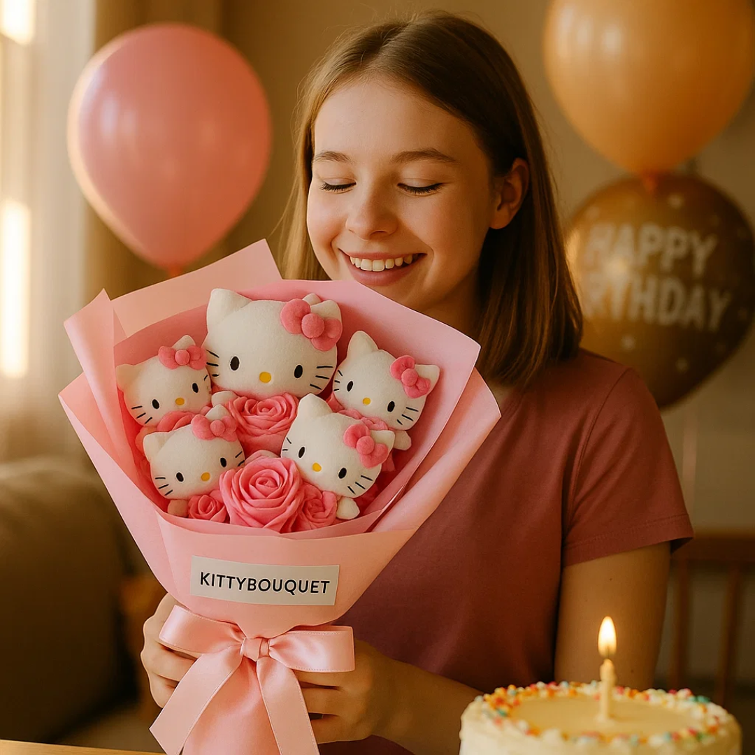 KittyBouquet | Hello Kitty Blumenstrauß Decorique.de