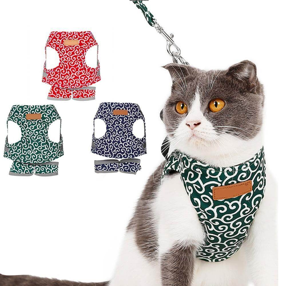 KittyComfort | Ausbruchsicheres Katzen-Geschirr-Set Decorique.de