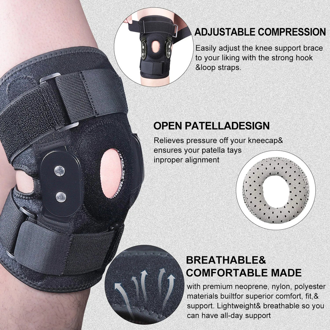 KneeShield | Verstellbare Kniebandage mit optimaler Unterstützung Decorique.de